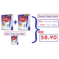 Dumex Dugro Sure (600G X 2) + (FOC 300G X 1)