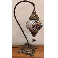 Turkish swan table lamp