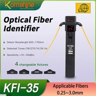 ✈✈✈«KomShine FTTH Fiber Optic Tools KFI-35 Live Fiber Identifier Optical Detector Applicable for Bar
