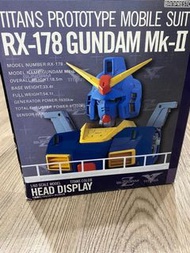 1/60 Gundam head display Titans RX178 Mk-II