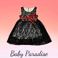 Kids black dinner dress, children’s dinner dress, baby dinner dress, girl dinner dress