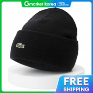 Lacoste | RB9825-031 หมวกไหมพรมลายรบบน 819669