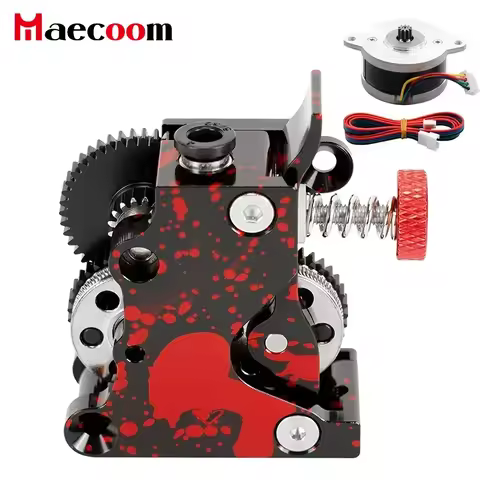 Upgraded HGX LITE 2.0 Extruder Helical Tooth Large Gear POM Drive Extruder Gear Camouflage All Metal