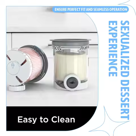 A99G-For Ninja Swirl Soft Serve Ice Cream Maker For Ninja Creami Containers For Ninja Creami Deluxe 