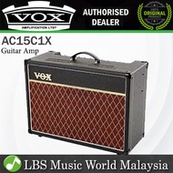 Vox AC15C1X 15 Watt 2 Channel 1x12 All Tube Guitar Amp Amplifier with Reverb (AC15C1 X)