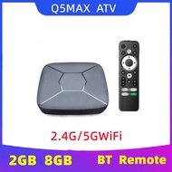 Q5MAX Network TV Top BOX Android Player TV BOX ATV Dual Band WIFI BOX
