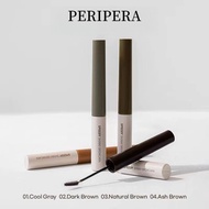 PERIPERA Eyebrow Dye Brown Grey Brown Long-Lasting Styling Waterproof And Sweat Proof Eyebrow Dying 