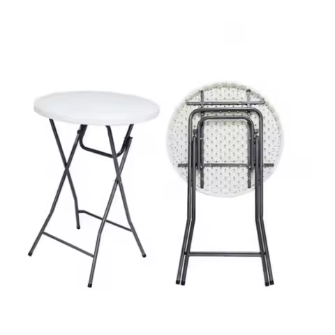 110cm*60cm Outdoor Portable Table Simple Folding Round Table Dining Table Household Use