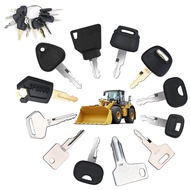 12 Keys Heavy Equipment Construction Ignition Key For Caterpillar Jcb Yanmar Kobelco For Volvo BOBCA