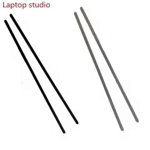 2pcs Rubber Feet For Microsoft Surface Laptop Studio 11th Gen Intel in 14.4' Display with Integrated