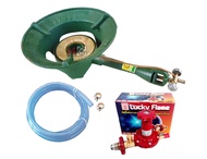 ชุดเตาแก๊สแรงดันสูง รุ่น KB8 + หัวปรับแก๊ส แบบปลอดภัย L-322S + สายแก๊ส 1.5เมตร