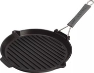 100%new Staub staub Round Grill 27cm Black