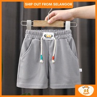Bebby Home Boy Short Pants 1-6yrs Seluar Pendek Budak Lelaki Soft Cotton Elastic Waist Stretchable K
