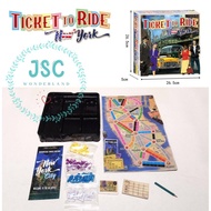 Ticket to Ride Europe Board Game I Ticket to Ride Amsterdam Board Game I Ticket to Ride New York Boa
