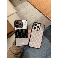Dots and Stripes Phone Case Anti-Fall for iPhone 17 Promax 16 Promax 15 Promax 11 12 13 14plus 15plu