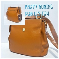 Tas Kulit Papillon Original K3277 Kuning