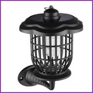 Solar Fly Zapper Outdoor 2 in 1 Fly Zapper Trap Light Attraction Defense Lamp with Ground Pole Night