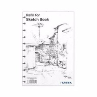 Refill Sketch Book Lyra A4 Sketch Book 30 Sheets Drawing Book
