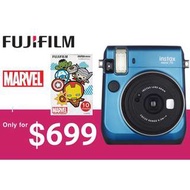 [DJS COMMERCE] Fujifilm Instax mini 70 Island Blue 富士即影即有相機連 Marvel 復仇者聯盟相紙只售 $699 咋，快啲嚟搶購啦‼️