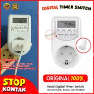 TIMER SWITCH DIGITAL stop kontak listrik timer automatis programmable
