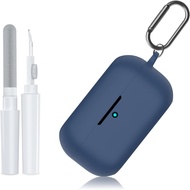 Case Cover+ Cleaner Kit for Technics EAH-AZ100, Soft Silicone Protective Earbuds Case, for Technics 