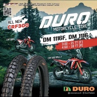ยางวิบาก 3.00-21 , 4.60-18  ยี่ห้อ DURO รุ่น DM1116 ปี2023 ยางมอเตอร์ไซค์วิบาก ยาง Motocross ยางเอ็นดูโร่