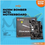 MSI H410M Bomber LGA1200 DDR4 M.2 Slot MaTX Gaming Motherboard