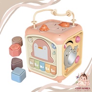 [bebecozy] Baby Transformation Cube Toy, 7pcs, Fine Motor Skills Development / Korean Baby Toy by Co