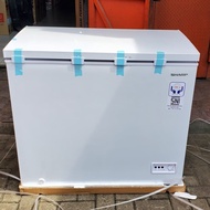Promo Gila... Chest Freezer Box Sharp Frv-310X 300 Liter 310X