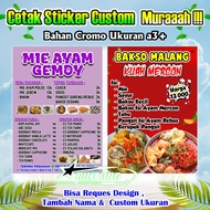 Print Custom a3+ Size Stickers