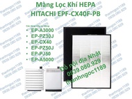 Màng Lọc Hepa máy lọc khí Hitachi EP-A3000CX40A5000EP-PZ50EP-PZ30J...