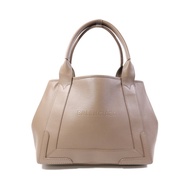 BALENCIAGA 牛皮皮革Navy Cabas銀扣手挽袋