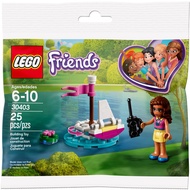 LEGO 30403: Olivia's Remote Control Boat (SEALED) CITY FRIENDS polybag Heartlake City Park
