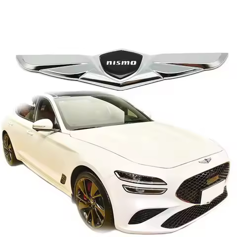 Car modification car stickers 3D metal badge hood decal high-end decorative stickers for nissan GTR 