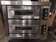 Doubled Deck Gas commercial Baking oven