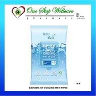 BZU BZU WET WIPES COLDSEJUK BZU BZU ICY COOLING WET WIPES 10'S (EXP:08/2027)