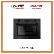 Brandt BKR7580G - Dark Grey Built In Pyrolytic Oven