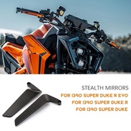 Motorcycle Stealth Mirrors for 1390 Super Duke R Accessories Naked Mirror 1390 Super Duke R EVO  Rea