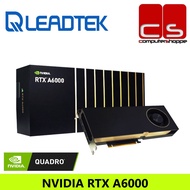 Leadtek NVIDIA QUADRO RTX A6000 48GB GDDR6 with ECC 384BIT Workstation Graphic Card