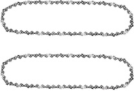 2PCS 14 inch 3/8 LP .050 Inch Gauge 52 Drive Links Chainsaw Chains Fit for Echo, Ryobi, Milwaukee, W