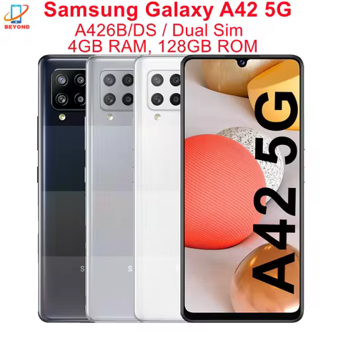 Samsung Galaxy A42 5G Dual Sim A426B/DS 6.6" 4GB RAM 128GB ROM Global Version NFC Octa Core Original