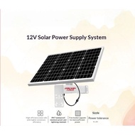 12V solar surveillance camera supporting solar power supply panel outdoor solar power panel charging
