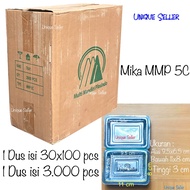 [1 Box] Mika MMP 5C contains 3,000 pcs Size 11x8 cm Mika Cake Snack Wet Bread Snack Lumpia Risoles M