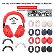 Case for sony WH-1000XM6 Rubber PLAIN Silicone Casing Cover Pouch Protector WH1000XM6 WH 1000XM6