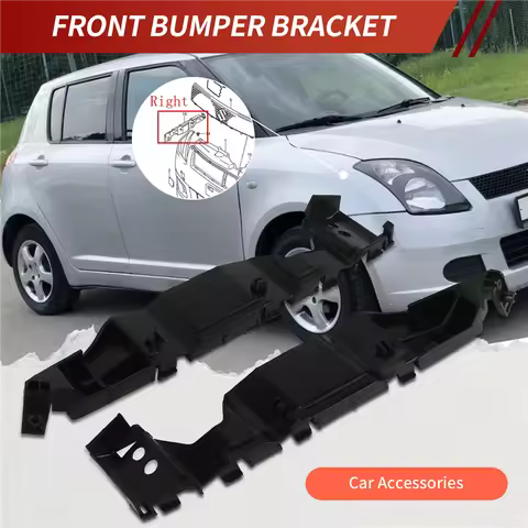 NEW-2Pcs Car Front Bumper Holder Bracket 71731-63J00 71732-63J00 For Suzuki Swift 2005-2011
