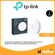 TP-LINK EAP610 AX1800 WI-FI 6 / EAP650 AX3000 WI-FI 6 / EAP723 BE5000 WI-FI 7 WIRELESS CEILING MOUNT