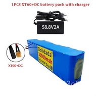 🔥14S2P 18650Li-ion Rechargeable Battery Pack52V 500W Scooter Balance Bike Electric Vehicle