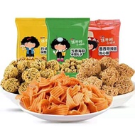 Taiwan Snacks Zhang Junya Little Sister Series Dim Sum Noodles Donuts Whole Box Shots 15 Packs Wholesale