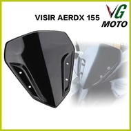 ➾ ✙ ▌ Yamaha Aerox Windshield Visor for AEROX 155 /VISOR NVX 155 Carbon fiber / Clear / Smoke/Black