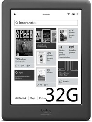 KOBO Glo HD E-Reader 300PPI 6นิ้ว E-Ink ไฟหน้า 4G/16G/32G แบตเตอรี่ 24 ชม. น้ำหนัก 180 กรัม Wi-Fi รอ